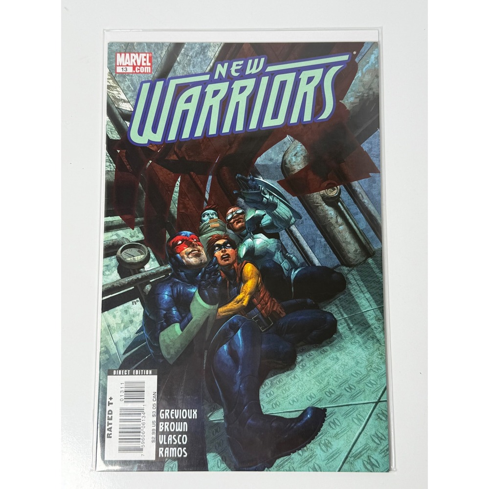 New Warriors 13 2008 Marvel Comics Humberto Ramos Cover Night Thrasher Jubilee